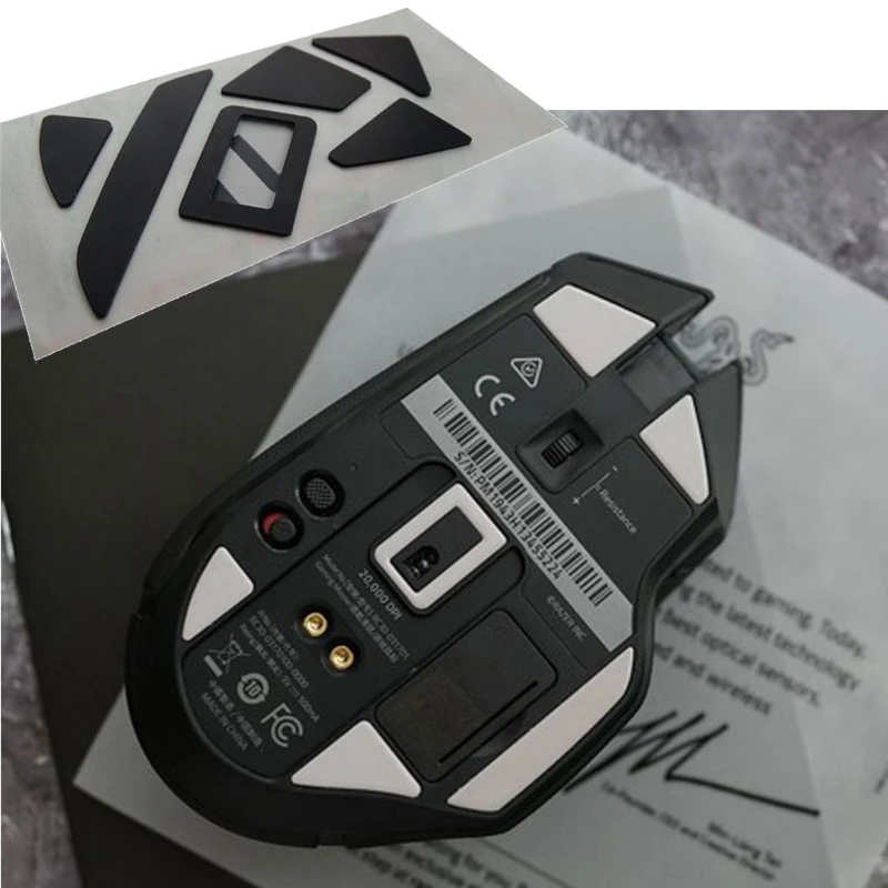 1 set/pack Mouse Skates Mouse Feet For Razer Basilisk Ultimate Mouse Glides Curve Edge M5TB