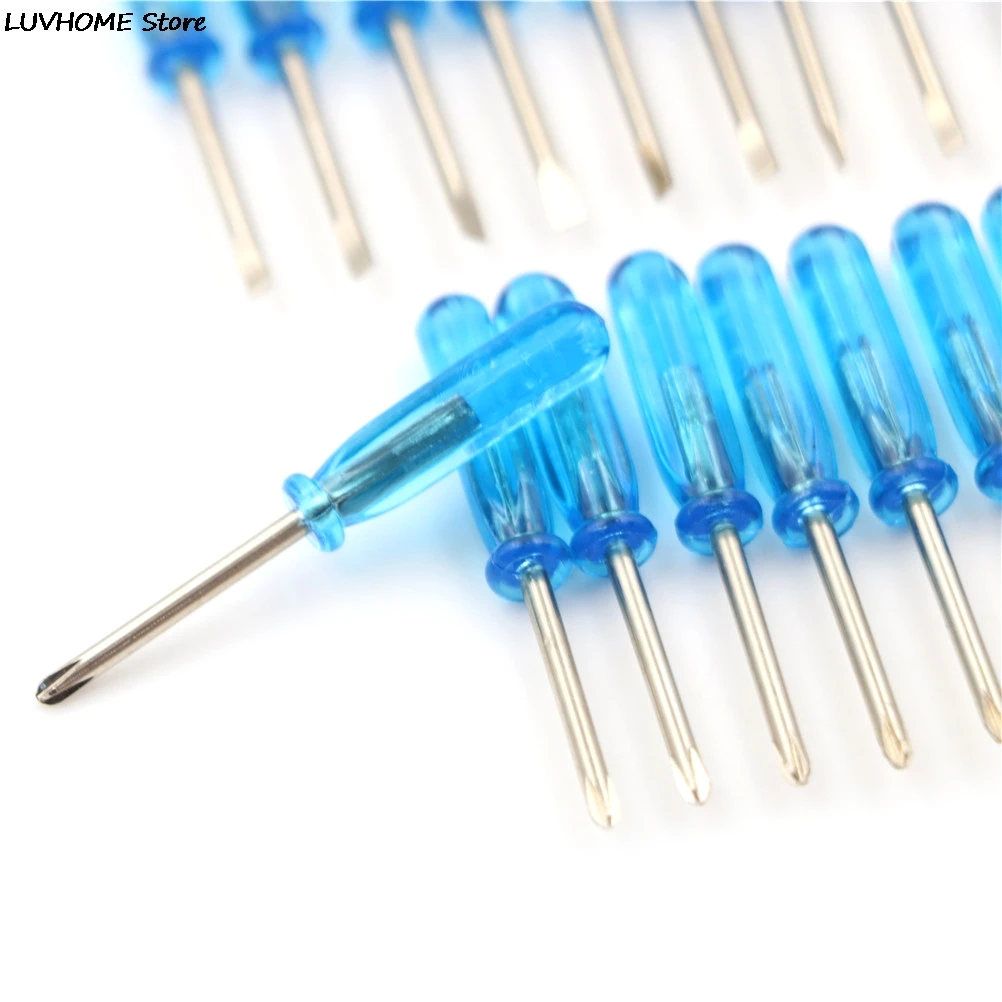 10 Pieces Small Screwdriver 2.0MM Disassemble Tool For Mobile Phone Screwdriver Slotted Screwdriver Repair Tools