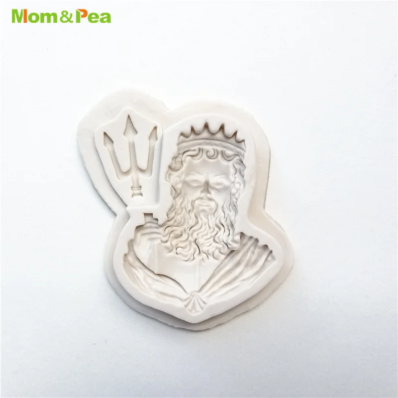 MPA2483 Sea King Shaped Silicone Mold Gum Paste Chocolate Ornamental Fondant Mould Cake Decoration Tools