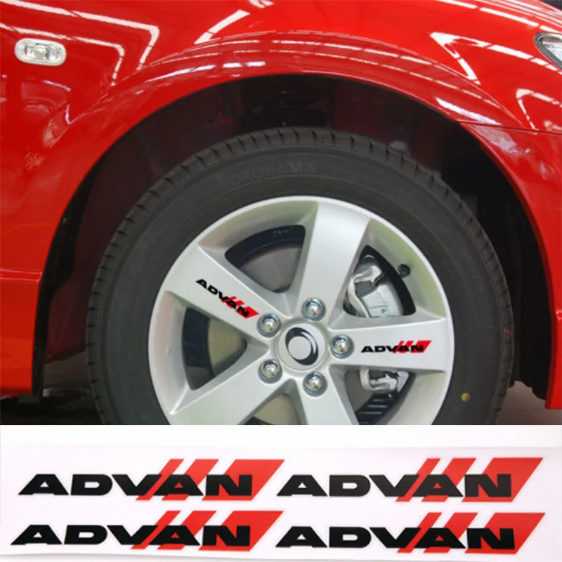 Stickers de Rodas de Corrida 4 Peças: Transforme Seu Carro com Estilo Profissional em Poucos Minutos