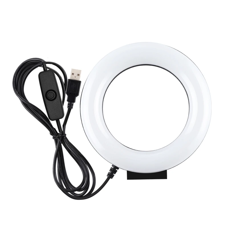 Newest 3.6-inch ring light LED selfie ring light dimmable camera phone  for live streaming studio YouTube fill light