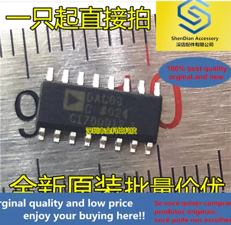 

10pcs only orginal new DAC08C 8-bit high-speed increase DA converter chip SMD SOP16 feet new spot