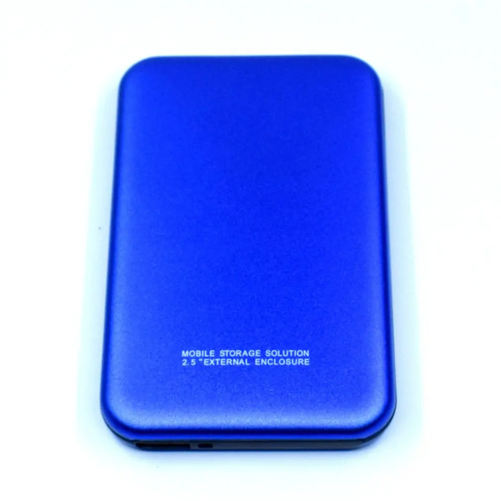 2.5インチstataにusb 3.0ポータブルハードドライブ2テラバイト外部ハードディスク高速フラッシュメモリハード皿ブルー
