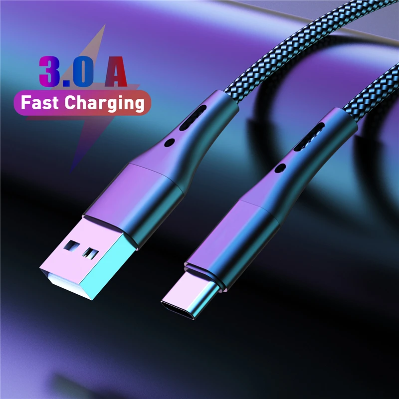 Lovebay 0.5m To 3 M USB C Cable Micro Wire Type C Cable For iPhone 11 12 13 Samsung Huawei Universal Fast Charging Data Cables