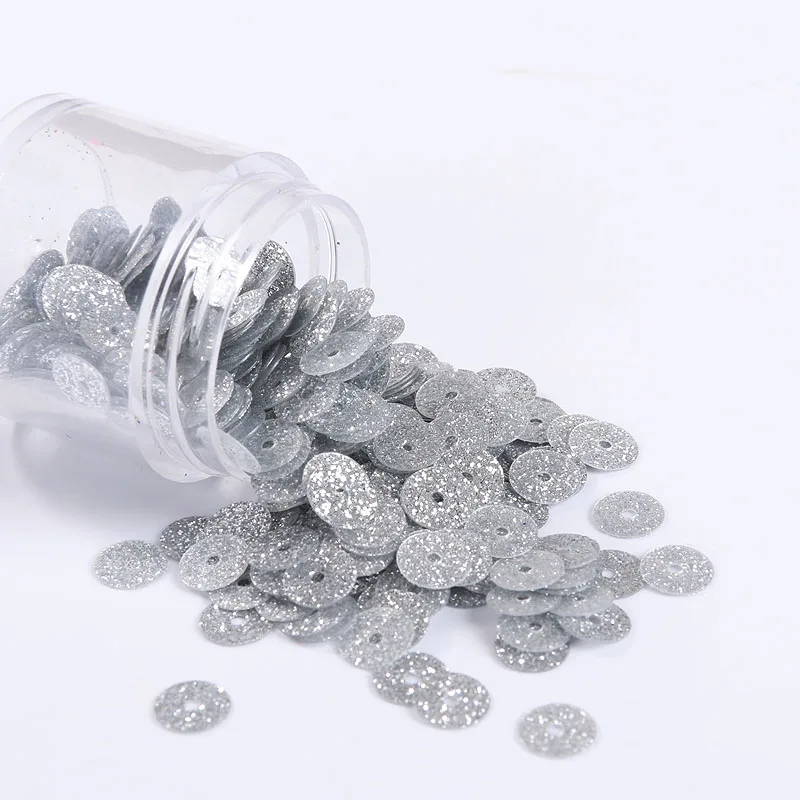 Pailettes 4mm Glitters Paillette Piatto Allentati Rotondi Paillettes Cucito Decorazione di Cerimonia Nuziale Del Mestiere Scrapbook FAI DA TE