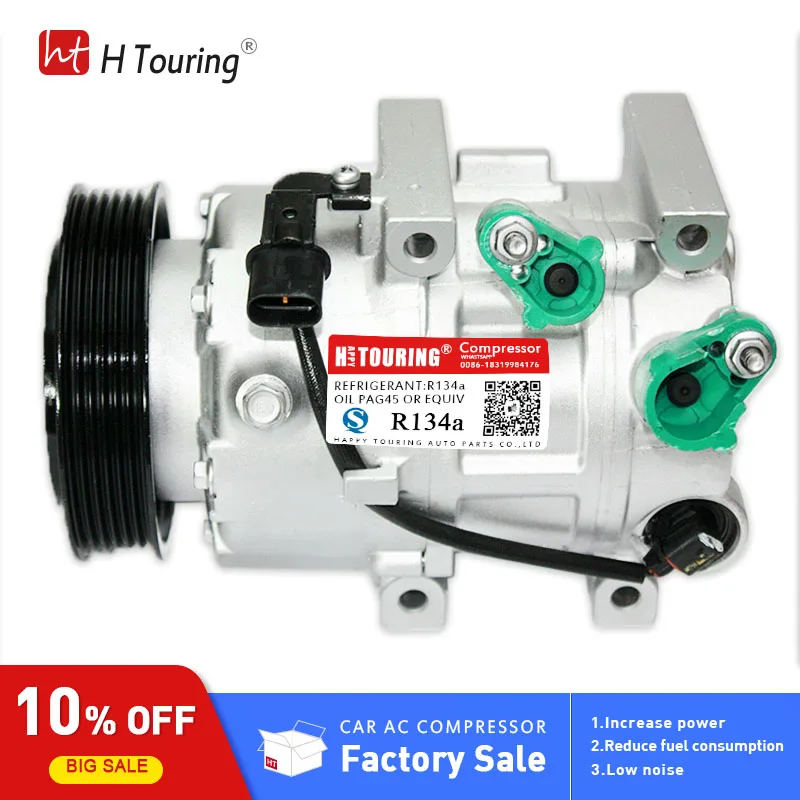 For hyundai sonata compressor Hyundai Sonata 2011-2014 2.0L / 2.4L F500-EB9AA06 F500EB9AA06 CO 11218 VS16E