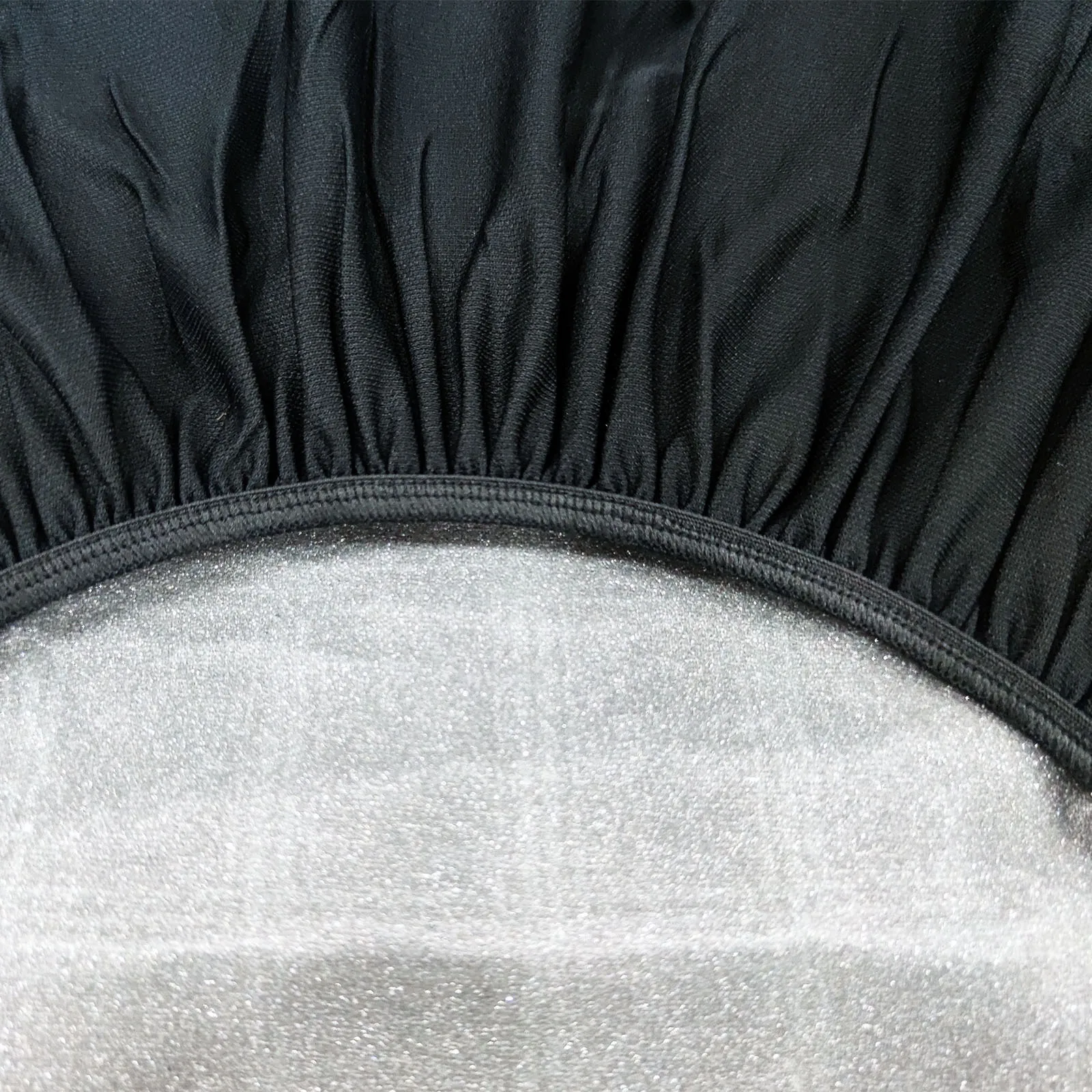 KANGLIDA Front Car Seat Cover Universal Black Compatible Bucket Seat Protector Polyester Sponge Material Interior Cover