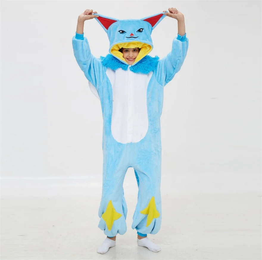 Kigurumi Onesies Cosplay Flannel Adult League of Legends Isere Pajamas For Unisex Sleepsuit Sleepwear Pyjamas Anime Animal party