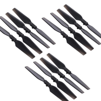 12PCS MJX X103w Propeller Props CW CCW Blade Spare Parts for RC Quadcopter Drone MJX X103w Blade Accessory