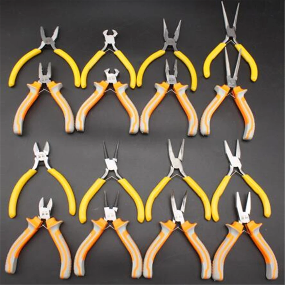 Mini Needle Nose Pliers Multi-function Hand Lengthened Needle Nose Pliers 5 Inch Round Nose Pliers Hardware Tool