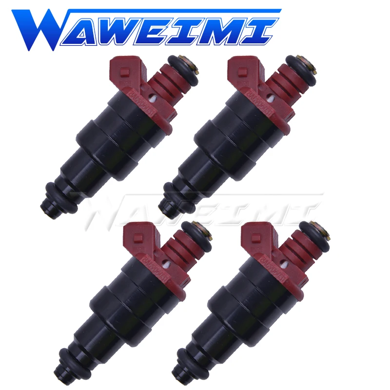 

WAWEIMI 4 Pieces Fuel Injector OE BAC906031 For V W Golf III 1H1 1.8L 91-97 Automobiles Accessories