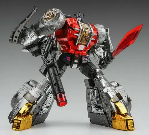 IN STOCK GIGAPOWER GP HQ-04R HQ 04R Dinobots Sludge Chrome Ver. Reissue