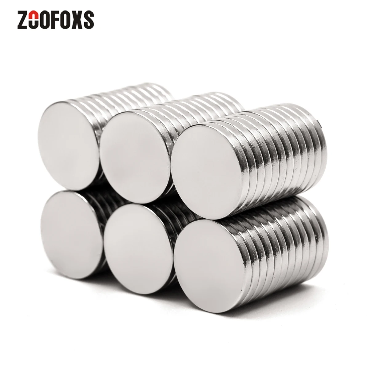 ZOOFOXS 15x1 15x2 15x3 15x5 15x10 15x20mm Small Round Neodymium Magnets Strong Permanent Rare Earth Magnet for Craft DIY