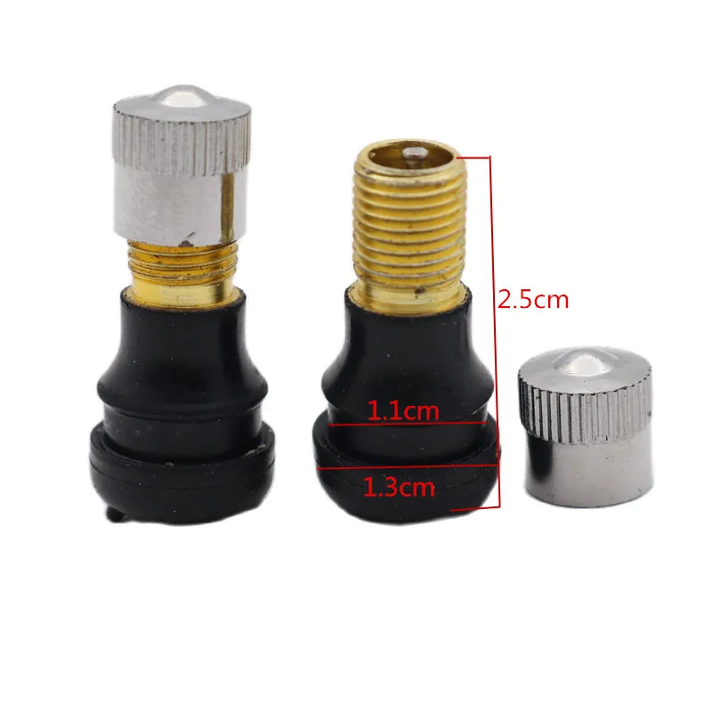 2PCS Electric Scooter Vacuum Valve For Xiaomi M365 Scooter Tyre Tubeless Tire Valve Wheel Gas Valve Electric Scooter Accessories