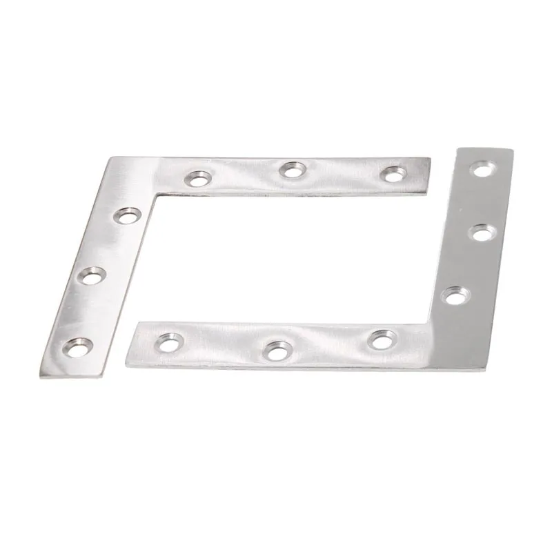 

2PCS Stainless Steel Mending Bracket Plate T/L Type,Metal Straight Fixing Joining Shelf Support for Shelf,Furniture and Cabinet