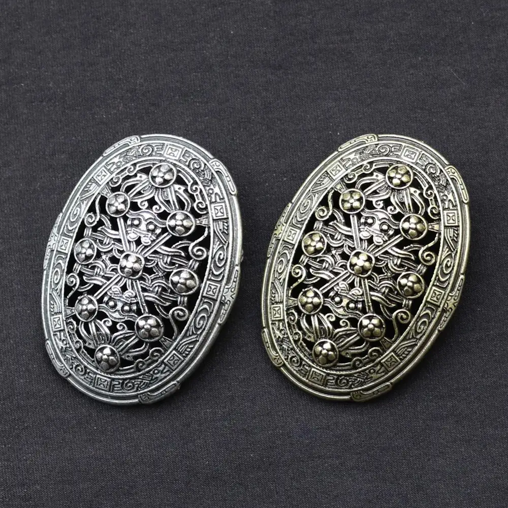 Nordic Viking Amulet fibula Brooches Vegvisir Scandinavian Compass Icelandic Wicca Talisman celt Knot Brooch Badge Pin Viking B