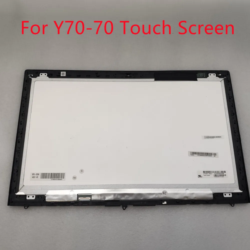 

17.3" LCD Screen Touch Assembly Replacement LP173WF4-SPF1 5D10G59769 For Lenovo Y70-70 Touch Laptop