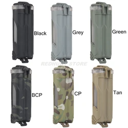 Multifunctional Tactical MOLLE Battery Box Hunting Outdoor Nylon Magazine Storage Box Waterproof Dustproof FOR CR123/18650