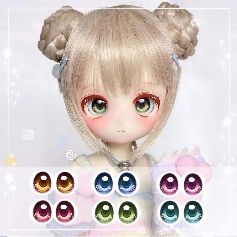 

BJD Eyes doll Metallic effect eyes 10mm-24mm doll acrylic eyes ob11 1/8 1/6 1/4 1/3 SD DD doll accessories 10mm-24mm doll eyes