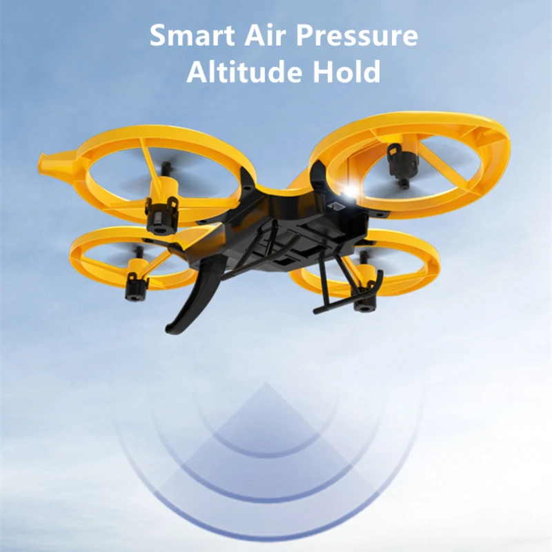 Stunt Remote Control Drone Air Pressure Altitude Hold Mini Indoor Throw To Flight Leapfrog Quadcopter aereo giocattolo RC per bambini