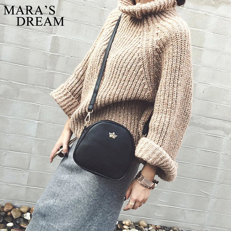 Mara\'s Dream torby dla kobiet torba na ramię modna torebka torby na telefon korona cesarska PU skóra kobiety mały szalik torby Crossbody