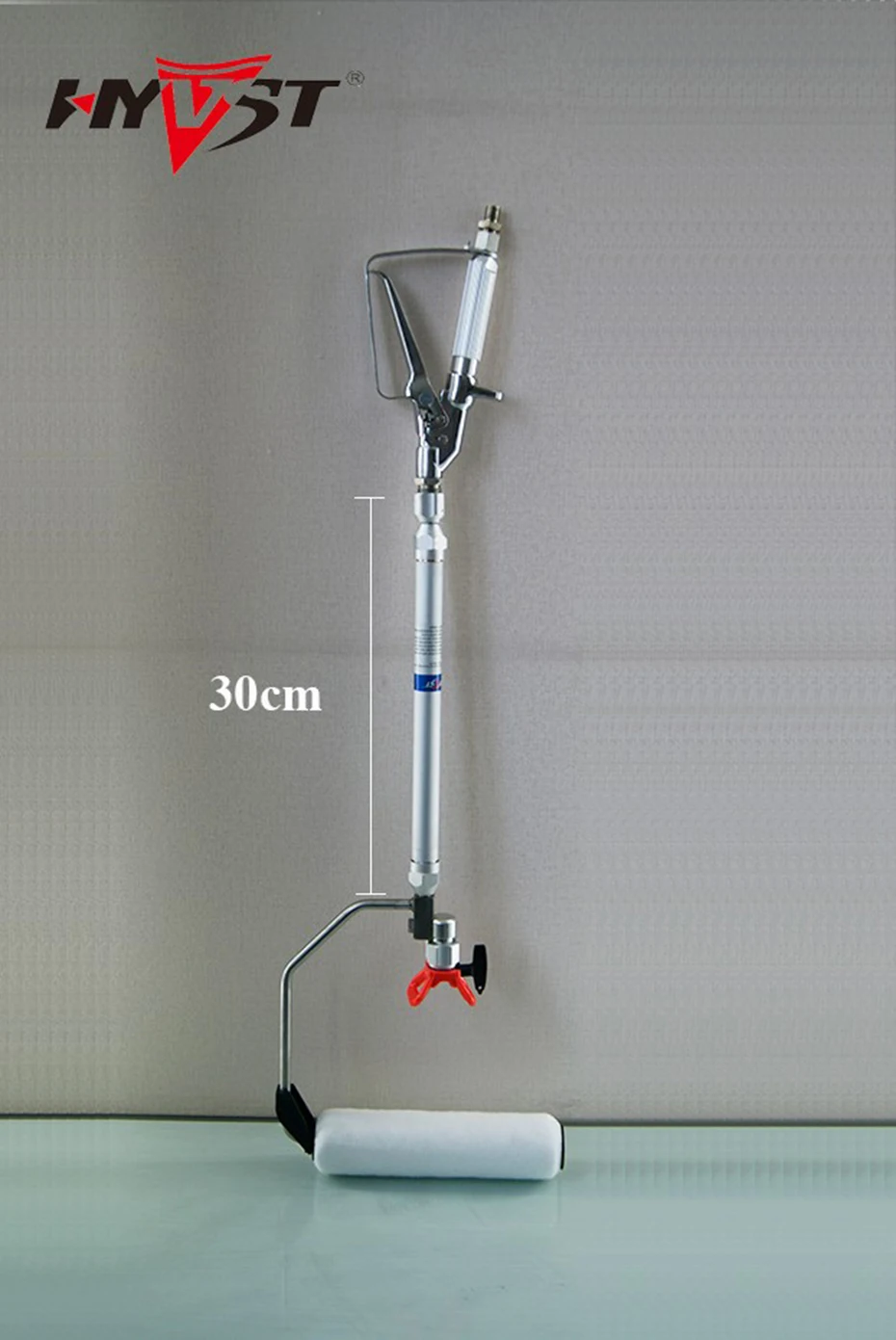 HYVST High pressure airless paint roller with 30cm Extension Suitable For Finish Coats for Airless painting patterned roller