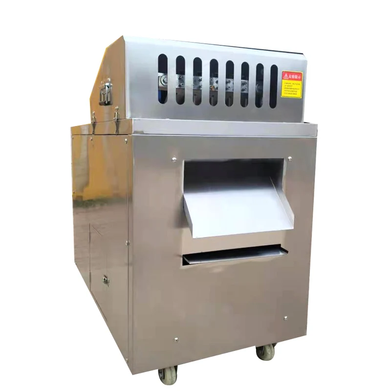 

220V Frozen Chicken Cube Cutter Big Meat Dice Cutting Machine Meat Cube Dicer Machine