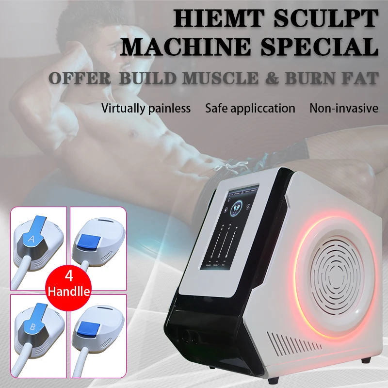 2024 RF EMSlim Portable Electromagnetic Body Emslim Slimming Muscle Stimulate Fat Removal Body Slimming build muscle Machine