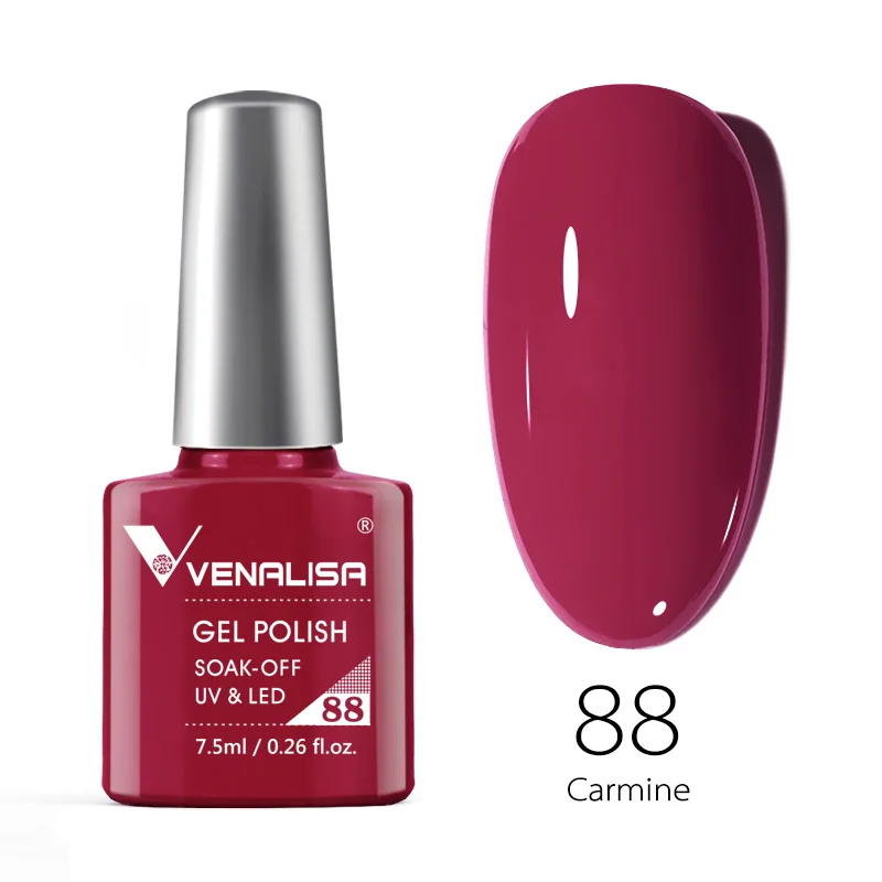 Venalisa New Soak Off UV LED Nagelgelpoliermittel, vollständige Abdeckung, wunderschöne Farbe, Maniküre, Großhandel, langlebiger Farbgel-Lack