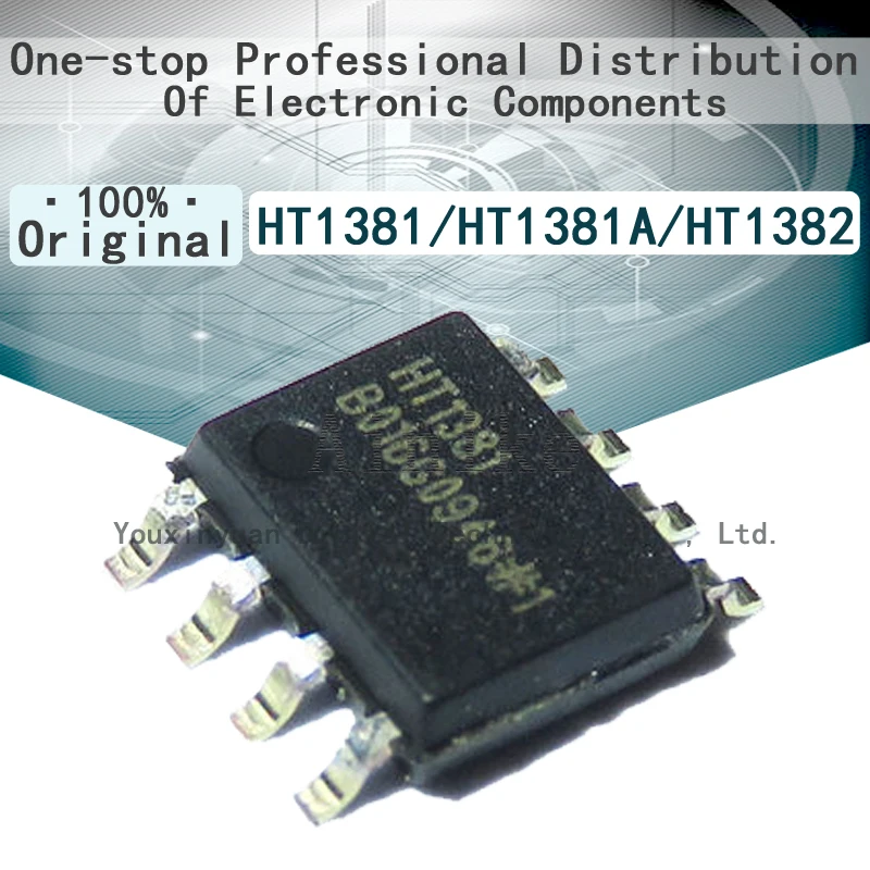 10/Pcs New Original HT1381 HT1381A HT1382 SOP-8 I2 C interface serial clock IC SOIC-8