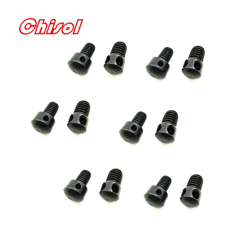 10pcs/lots Boring / Milling Cutter Holder Axial Positon Adjusting Screw Machine Chuck Screw M3M4M5M6*8*10.5 Fine Tuning Screws