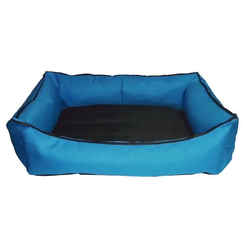 Bronza Waterproof Pet Bed No: 1 50x60x15 Blue