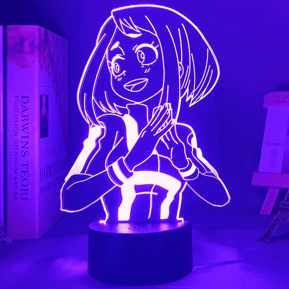 3d Lamp Kids Room Usb Light Personalized Gift Holiday Gifts Fairy Lights Anime Night Home Living Decoration Neon Manga Plug in