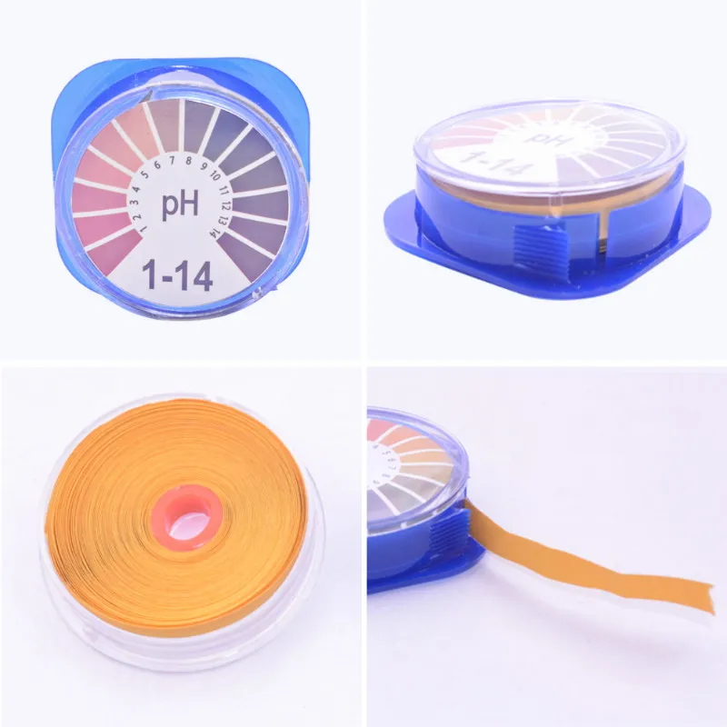 1 Roll PH Paper 1-14 Acid Indicator Meter Litmus Water Quality Cosmetics Urine Testing Accurate Testing Kit Tools Set Measuring