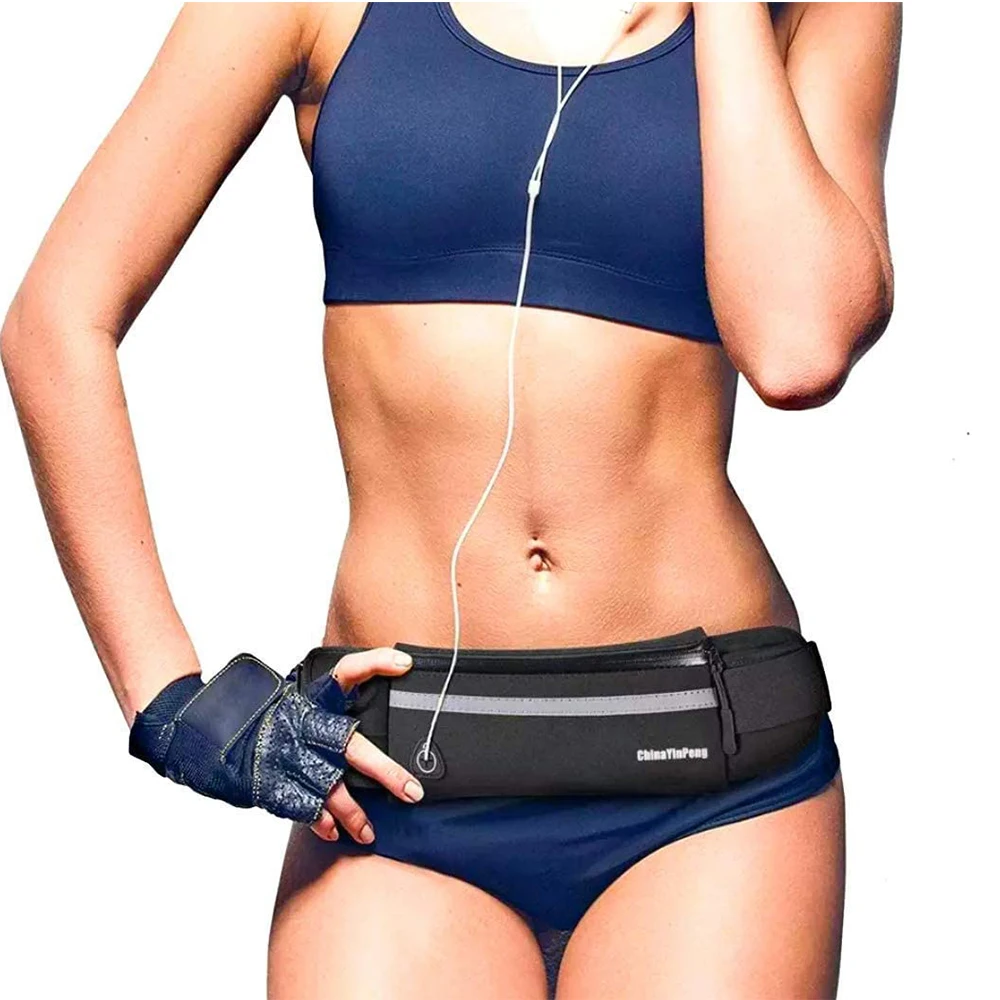 Durable Running Bags Portable Delicate Design Waterproof Sports Waist Bag Gym Fitness Unisex Fanny Pack for Running Jogging