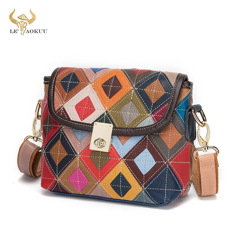 multi color macio couro real marca de luxo senhoras flor moda pequena bolsa de ombro bolsa feminina designer bolsa feminina 1180 01