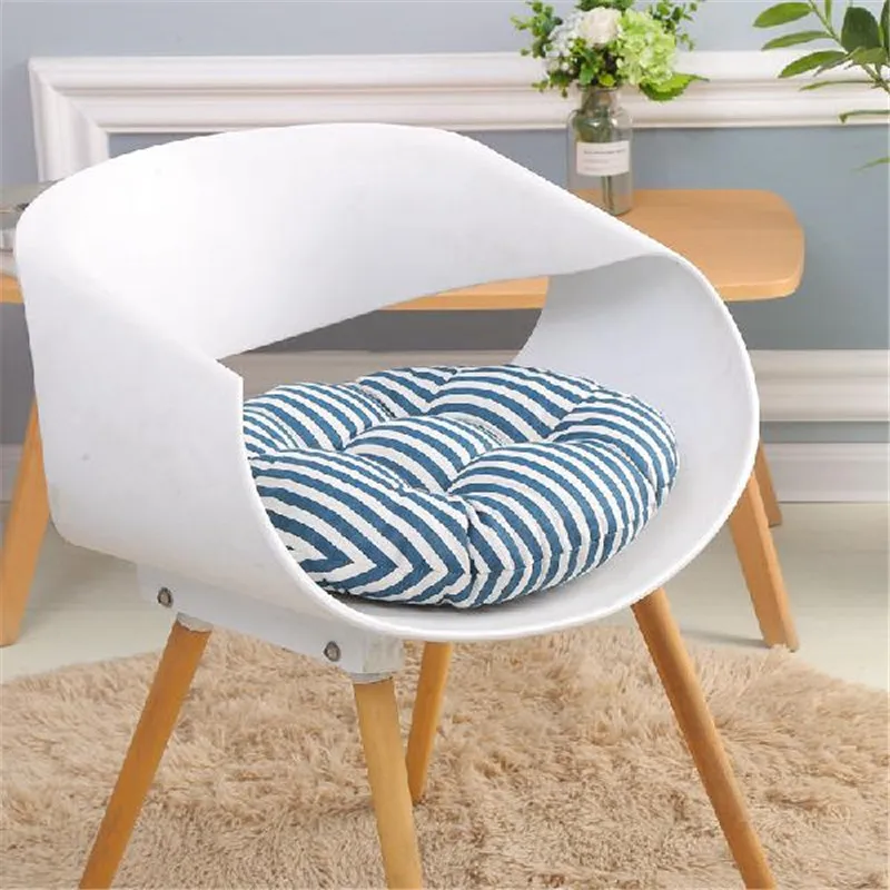 Coussin de siège rond en coton lin | Coussin de chaise de bureau, pour tabouret de salle à manger, dossier de chaise, coussins décoratifs pour canapé de maison