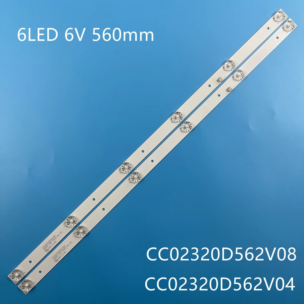 

2pcs/set Led bar For HV32MXC200X-B SM315TWD602 D0206 HV320WHB-N55 CV315PW07S CC02320D562V04 CC02320D562V08 SJ.HL.D3200601-2835BS