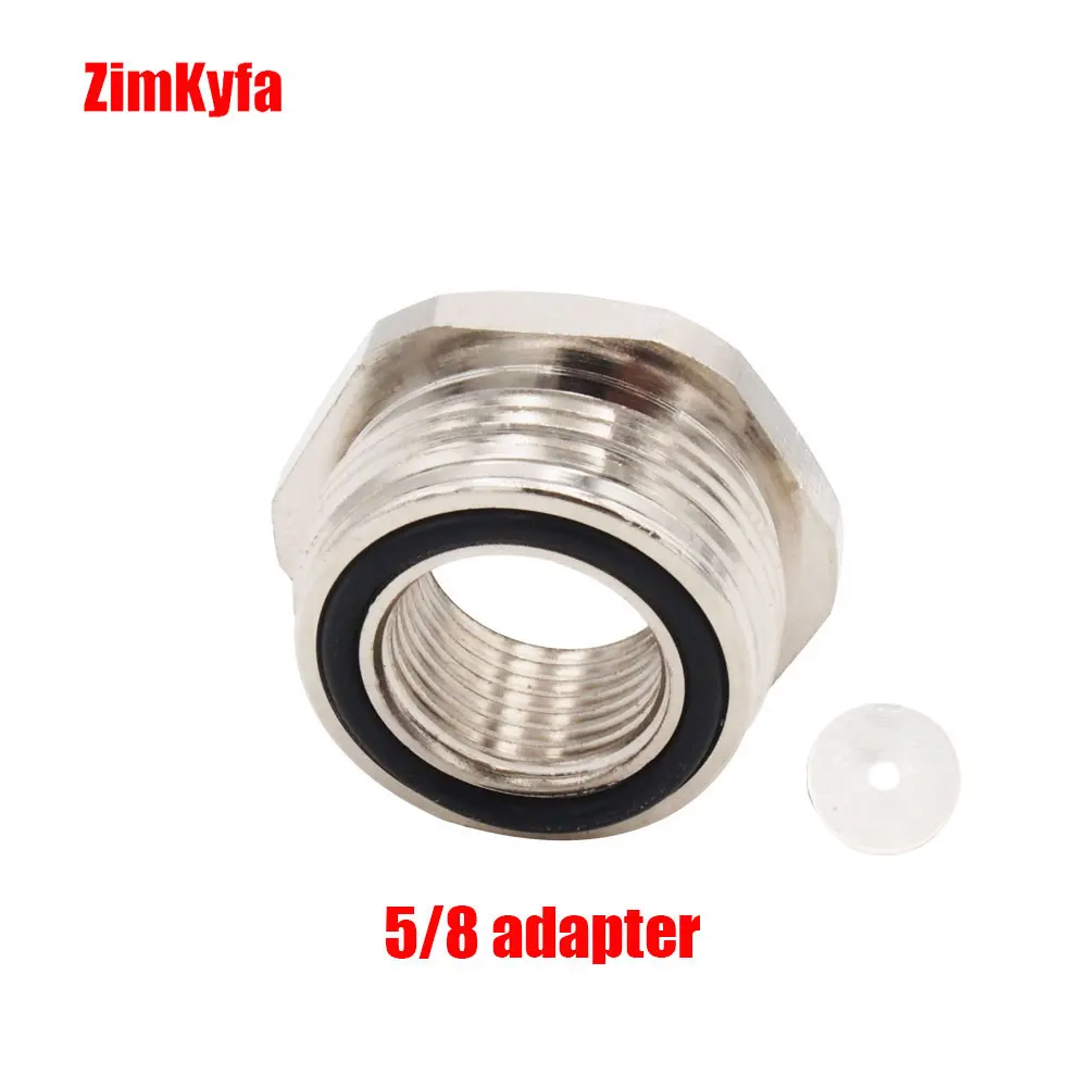 Beer Homebrew Aquarium Pneumatic Tool Co2 Protable Mini Regulator 74 Gram Cartridge  5/8-18unf Adapter