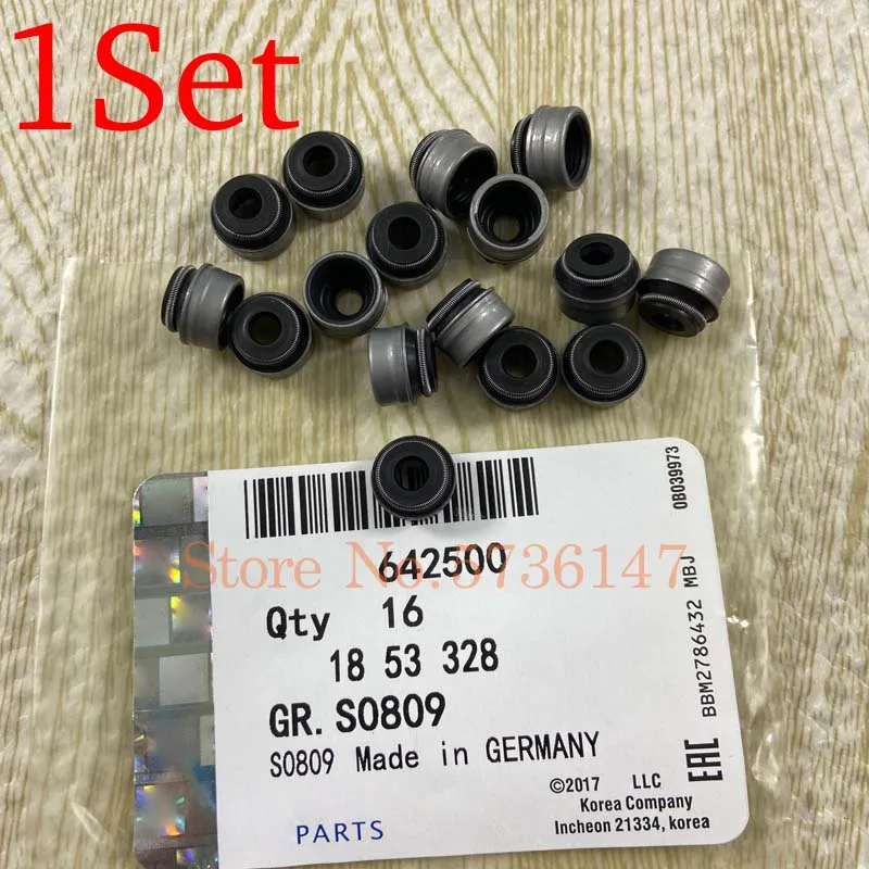 16PCS/Set Engine Valve Stem Oil- Seal For Opel Astra OEM# 642500