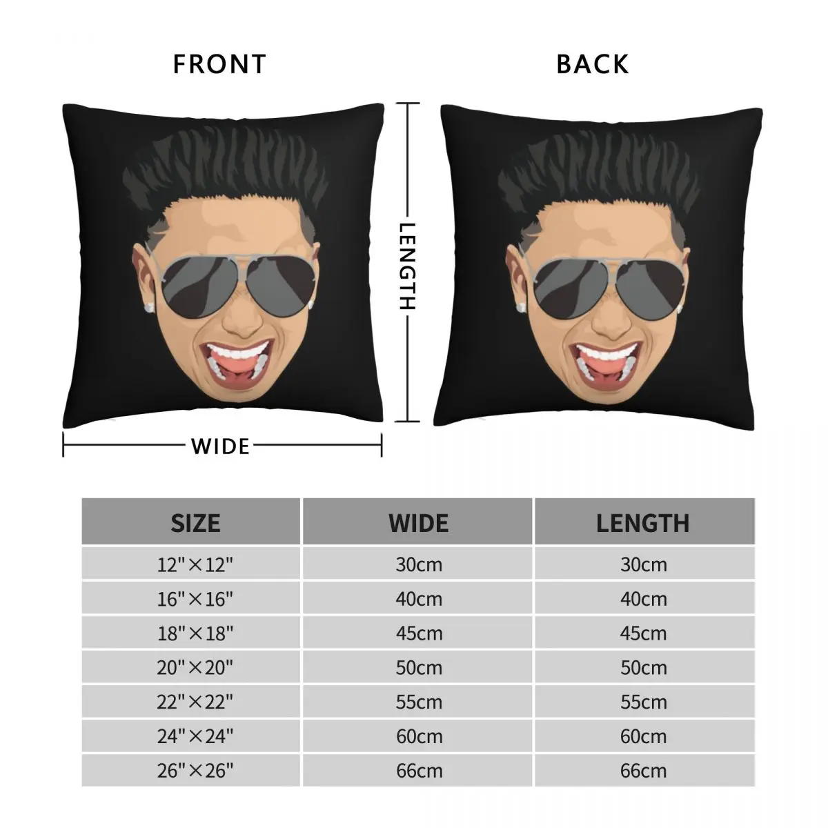 Dj Pauly D Pillowcase Polyester Linen Velvet Pattern Zip Decorative Throw Pillow Case Sofa Seater Cushion Cover Wholesale