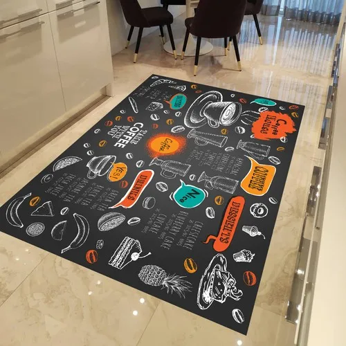 Andorra Kitchen Rug Washable Non-Slip Bottom Halı-Ahm555