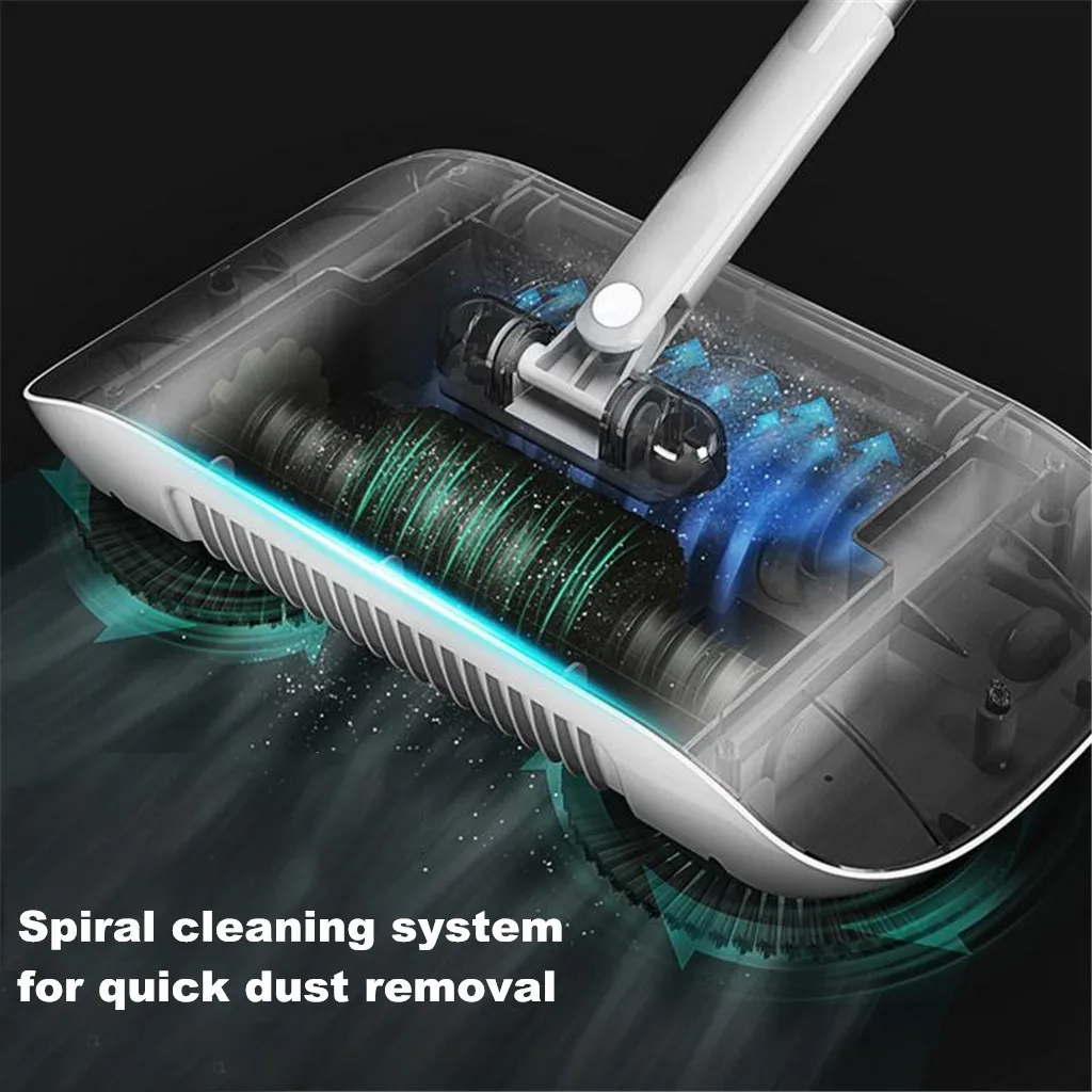 Hand Push Electric Floor Sweeper Home Vacuum Cleaner Sweeping Mopping Machine Vacuum Cleaners For Home Mop Elektryczny #T1G