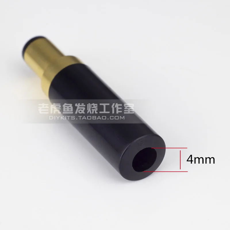 1pcs/10pcs Taiwan pure copper gold-plated DC DC power plug full range of specifications linear power output line DIY