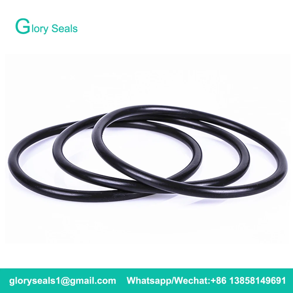 NBR O-ring OD: 30/31/32/33/34/35/36/37/38/39/40x1mm Rubber Oil Sealing Gasket Automobile Sealing Thickness 1mm