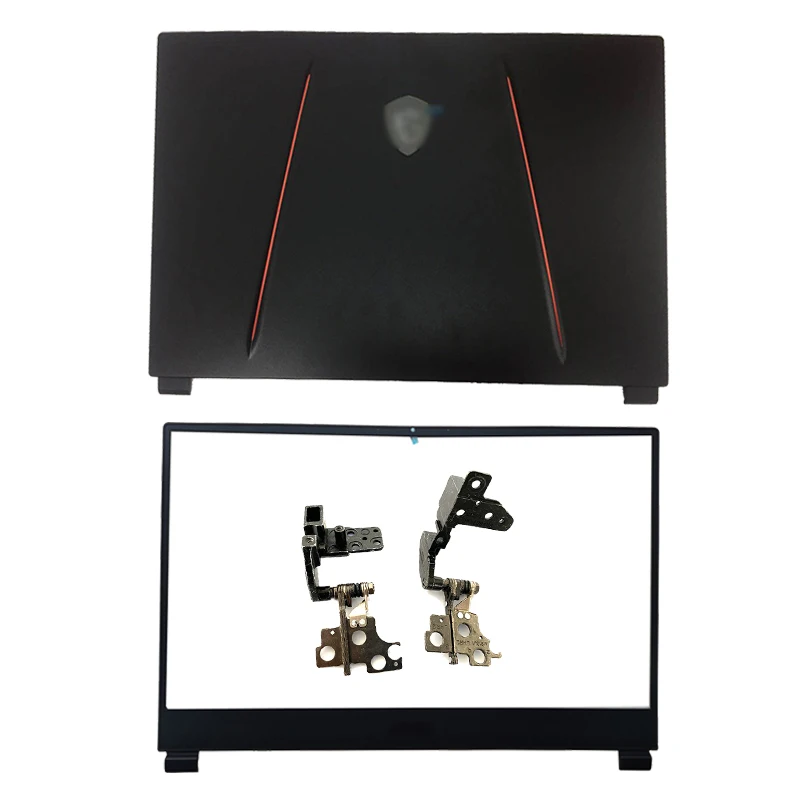 Pop LCD Back Cover /Front Bezel/Hinges For MSI GL65 MS-16U1 Series Laptop Top Case 3076U1A222HG01