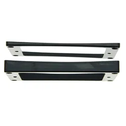 2x Black Humbucker Pickup Ring Mounting Rings Curved Bottom Frame for Epiphone LP Replacement Pickup Ring