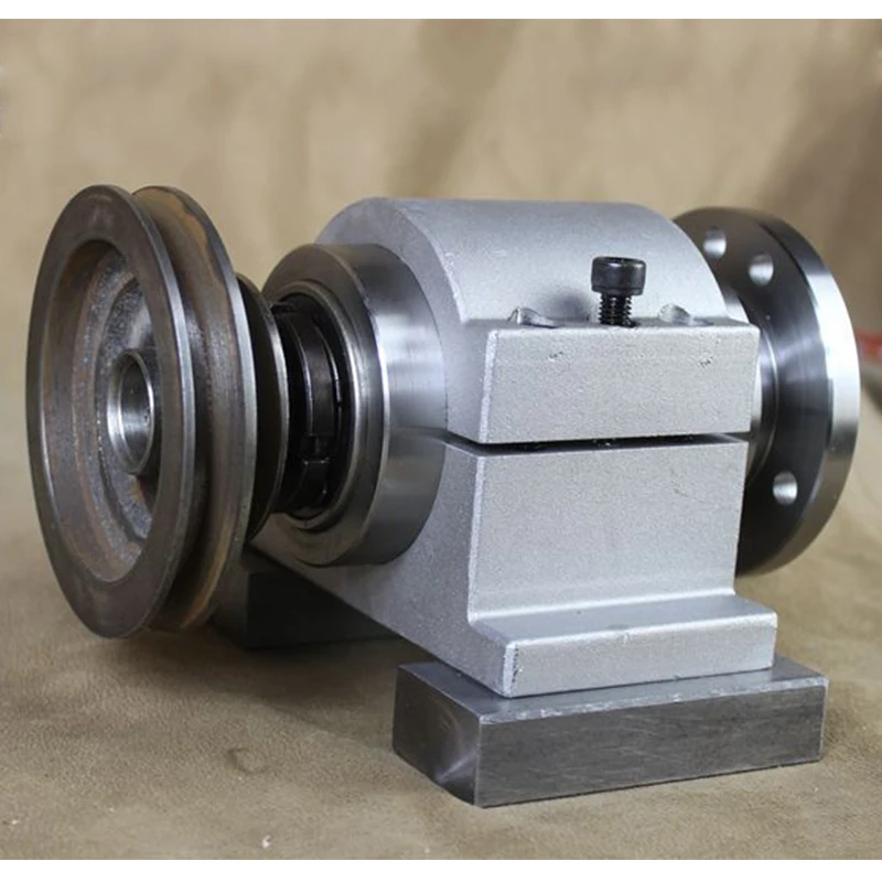 80/100 Spindle Machine head HRB Bearing Lathe Spindle High-strength Lathe Head Assembly Cast Aluminum Standard Spindle Tools