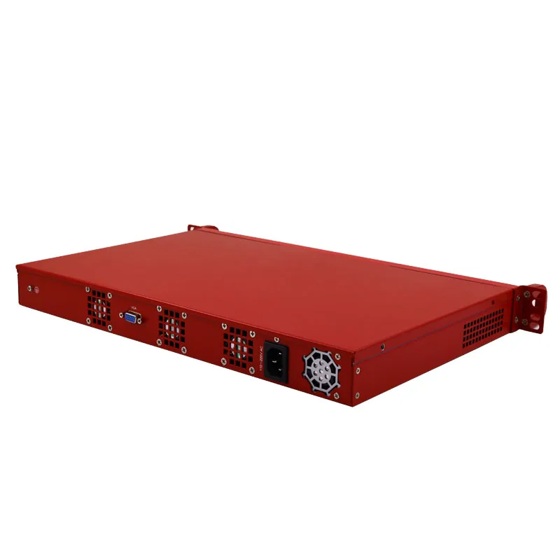 안정적인 1U 라우터 서버/방화벽 서버 (6개의 Intel 82583V 1000Mbps LAN MB 포함, G2030/i3/i5/i7 CPU 선택 가능)
