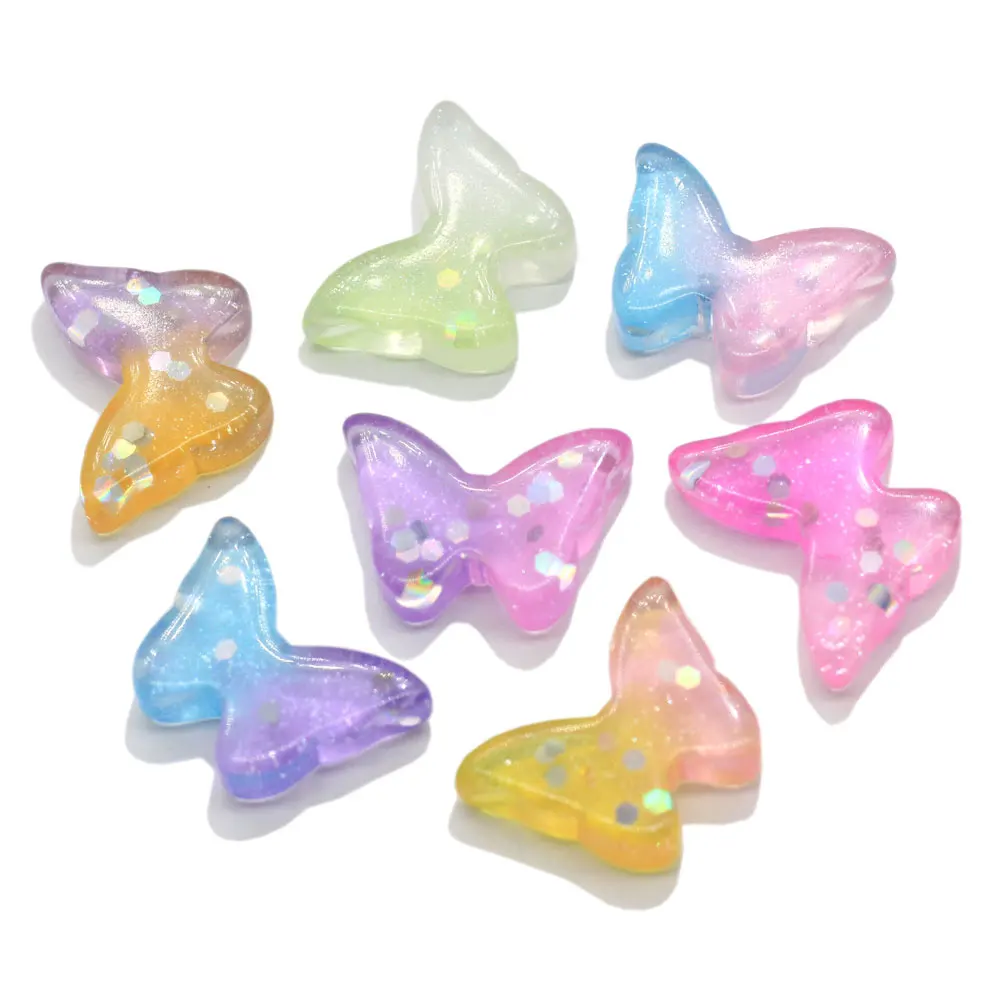 

Resin Colorful Butterfly Flatback Cabochon Scrapbook Crafts Diy Jewelry Making Accessories Supplies